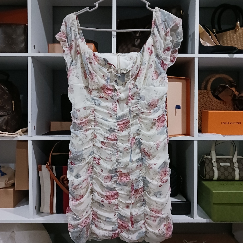 Blush BJ floral dress